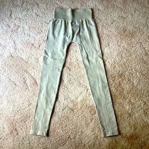 Impressions green leggings